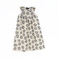 BAMBOO BEIGE LEOPARD PIPED JUMPER