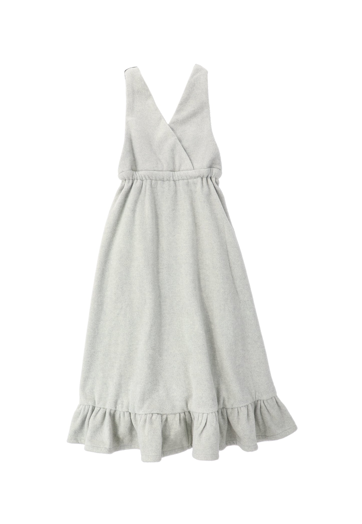 VALENTINA GREY WOOL PANELED JUMPER