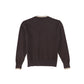 LE BOURDON BROWN FINE KNIT TRIM SWEATER