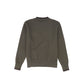 LE BOURDON OLIVE FINE KNIT TRIM SWEATER