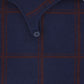 BAMBOO NAVY PLAID KNIT OVERALLS