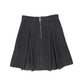 BACE COLLECTION BLACK DENIM PINSTRIPE SKIRT