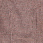 VALENTINA BURGUNDY WOOL SEAM DETAILED DRESS