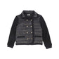 VALENTINA BLACK PUFFER DOUBLE BREASTED JACKET