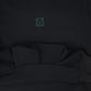 VALENTINA BLACK GATHERED SLEEVE SWEATSHIRT
