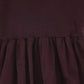 BAMBOO BURGUNDY FLARE KNIT JUMPER