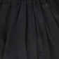 VALENTINA BLACK GATHERED TOGGLE MAXI SKIRT