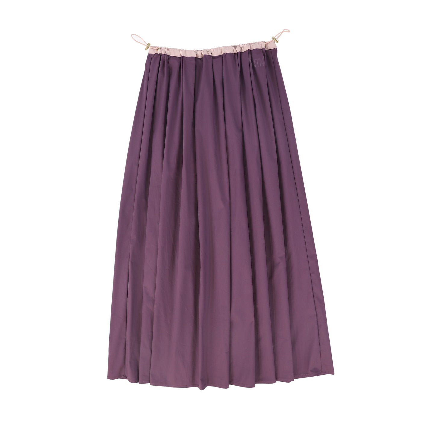 VALENTINA PURPLE GATHERED TOGGLE MAXI SKIRT