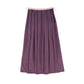 VALENTINA PURPLE GATHERED TOGGLE MAXI SKIRT
