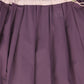 VALENTINA PURPLE GATHERED TOGGLE MAXI SKIRT