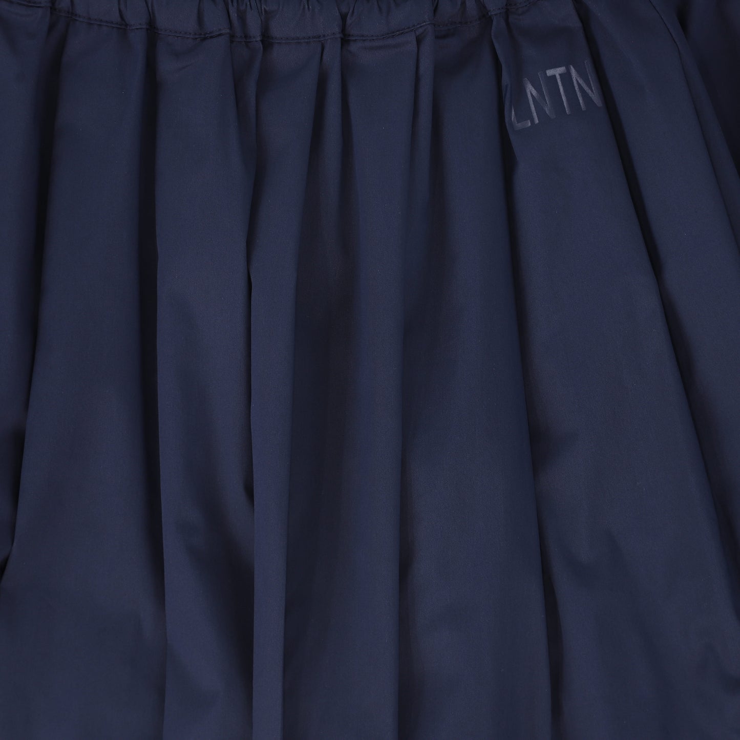 VALENTINA NAVY GATHERED TOGGLE MAXI SKIRT