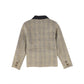 VALENTINA BROWN PLAID POCKET BLAZER