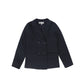 BACE COLLECTION NAVY DOUBLE BREASTED BUTTON BLAZER