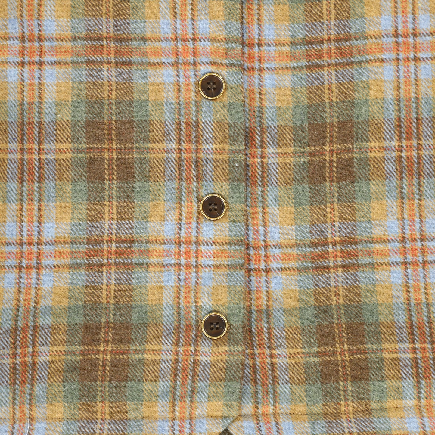 BACE COLLECTION CAMEL PLAID PLEATED VEST DRESS