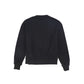 VALENTINA BLACK CREST LOGO SWEATSHIRT