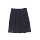 BAMBOO BLUE FLAT PLEAT DENIM SKIRT