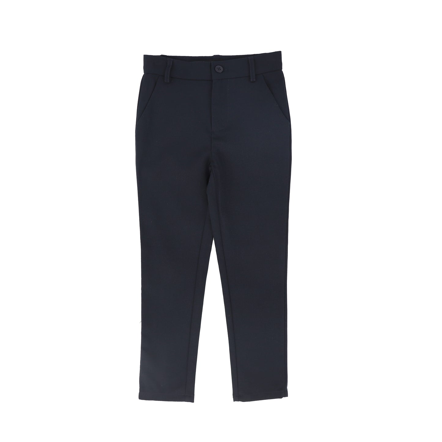 BAMBOO NAVY FITTED BOYS PANTS