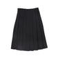 VALENTINA BLACK PLEATED LACE UP SKIRT