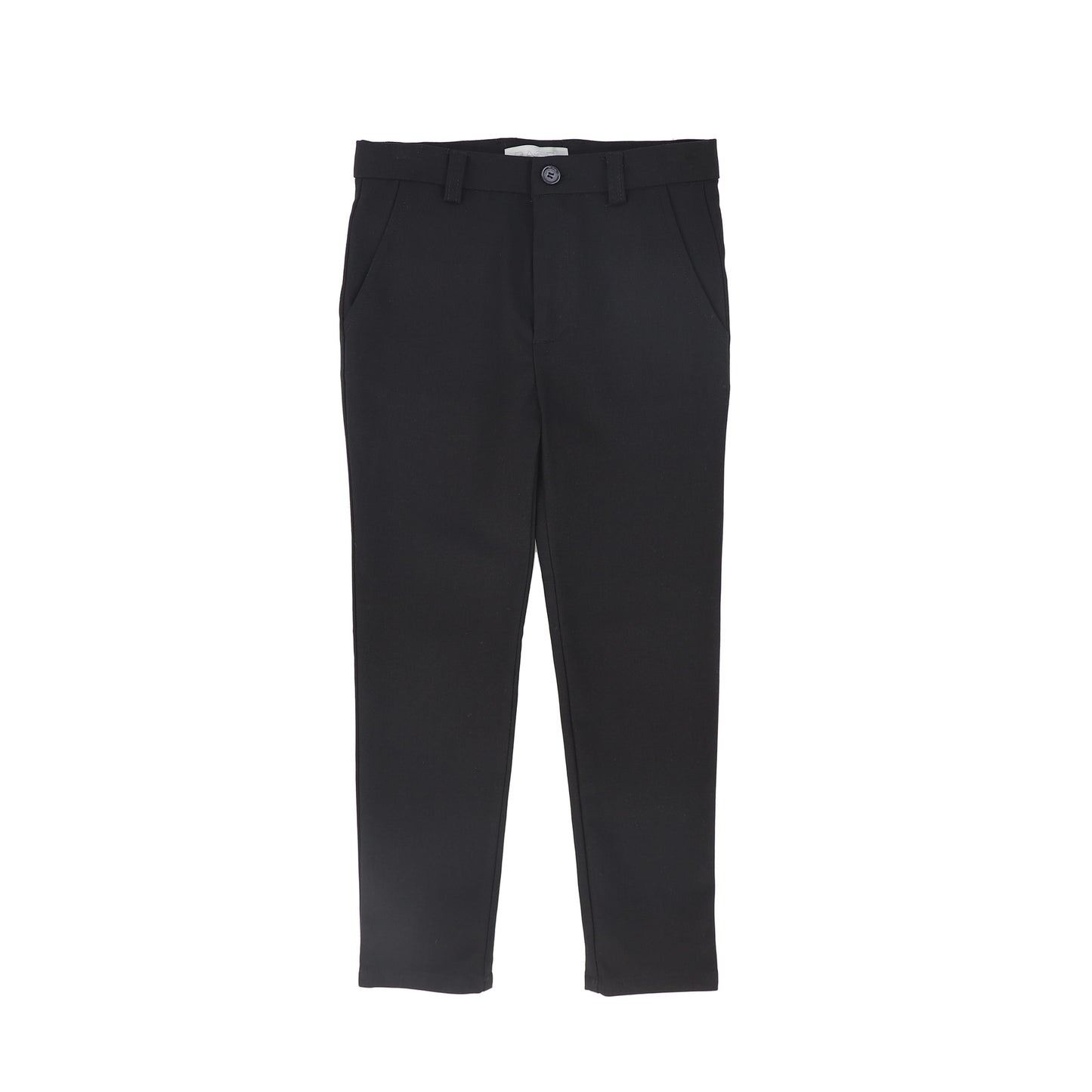 BACE COLLECTION BLACK SLIM FIT PANTS