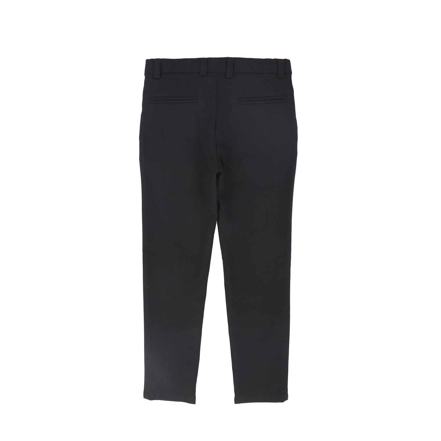 BACE COLLECTION BLACK SLIM FIT PANTS