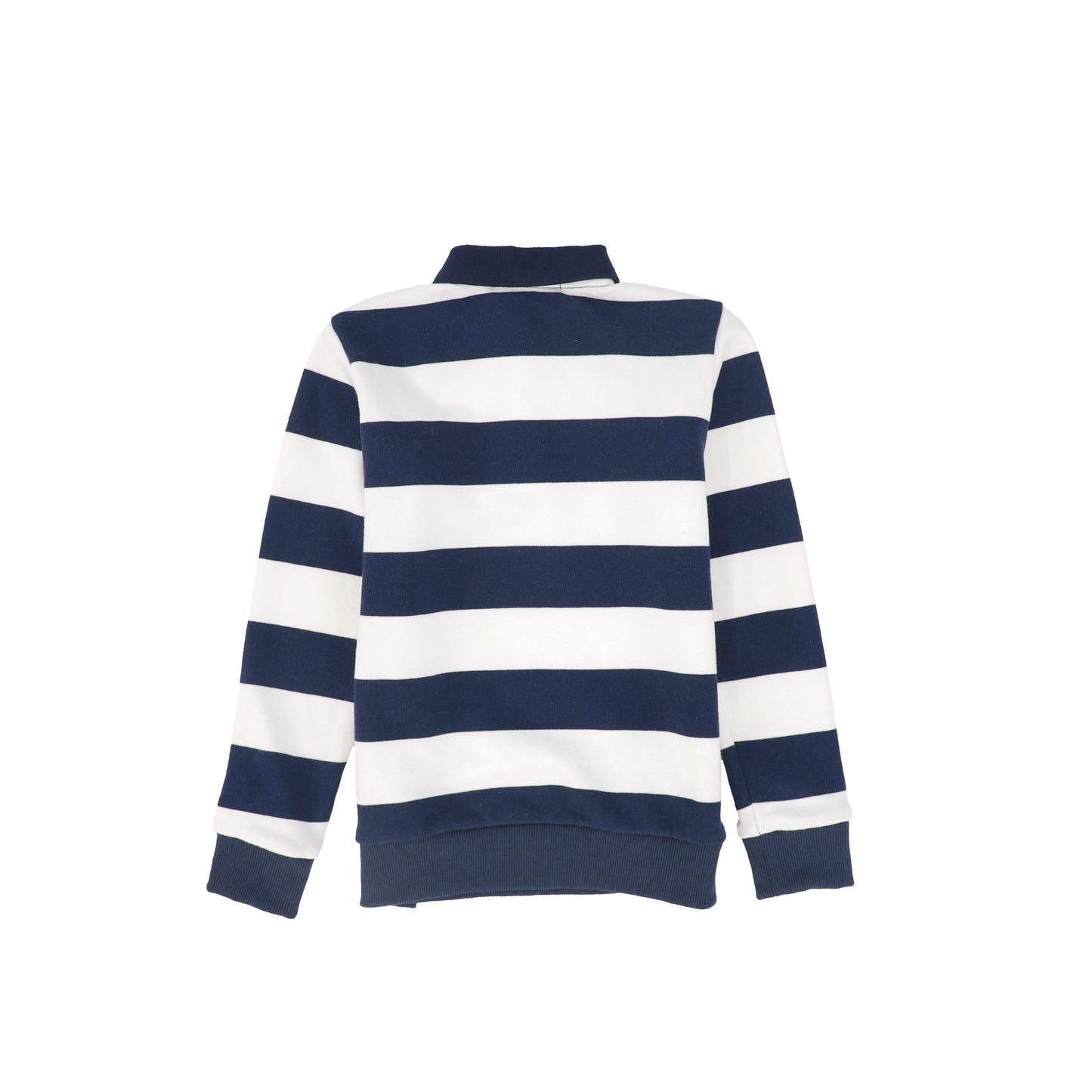 BACE COLLECTION NAVY STRIPE COLLAR POLO