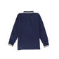 BACE COLLECTION NAVY CONTRAST TRIM LS POLO