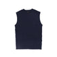 BAMBOO NAVY CABLE-KNIT VEST