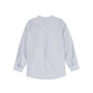 BACE COLLECTION LIGHT BLUE PLAID BUTTON BLOUSE