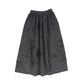 VALENTINA CHARCOAL PINSTRIPE SEQUIN SKIRT