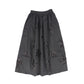 VALENTINA CHARCOAL PINSTRIPE SEQUIN SKIRT