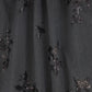 VALENTINA CHARCOAL PINSTRIPE SEQUIN SKIRT