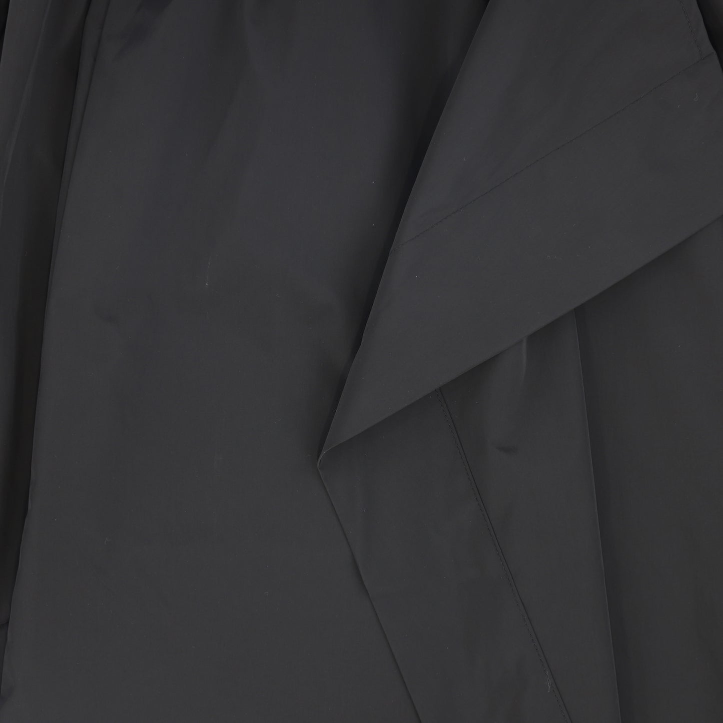 VALENTINA BLACK TAFFETA WRAP DRESS