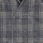LE BOURDON GREY PLAID DOUBLE BREASTED VEST