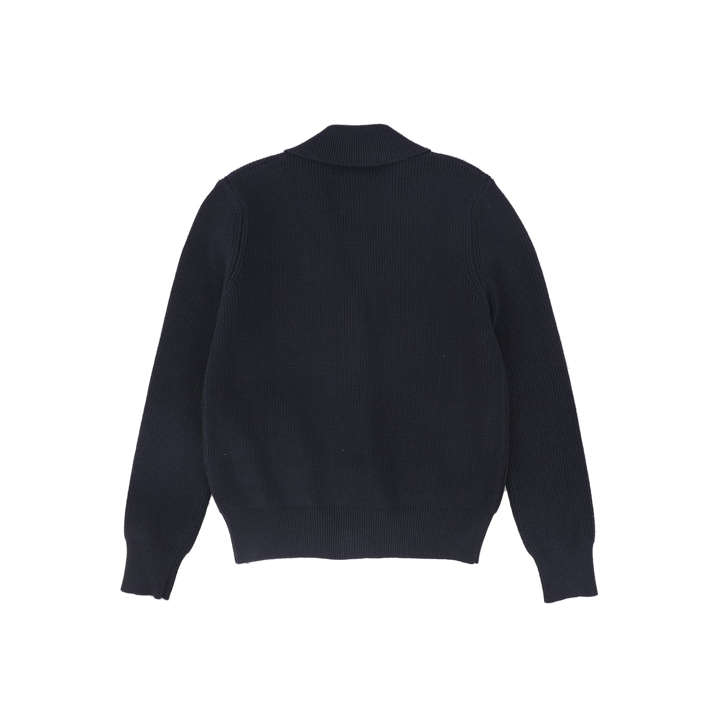 BACE COLLECTION NAVY BUTTON DOWN COLLAR CARDIGAN