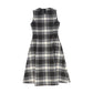 VALENTINA GREY SPECKLED PLAID JUMPER