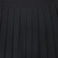 VALENTINA BLACK WOOL PLEAT WAISTED SKIRT