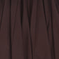 VALENTINA BURGUNDY WOOL PANEL SKIRT