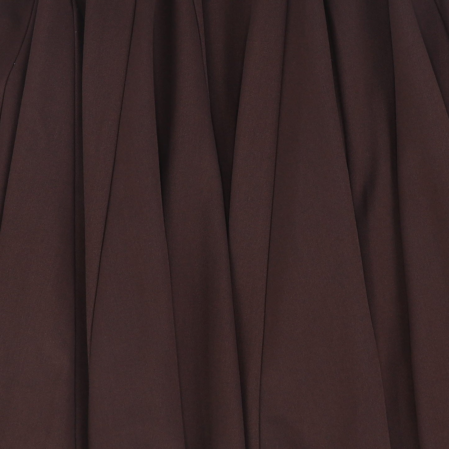 VALENTINA BURGUNDY WOOL PANEL SKIRT