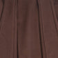 VALENTINA RUST WOOL PANEL SKIRT