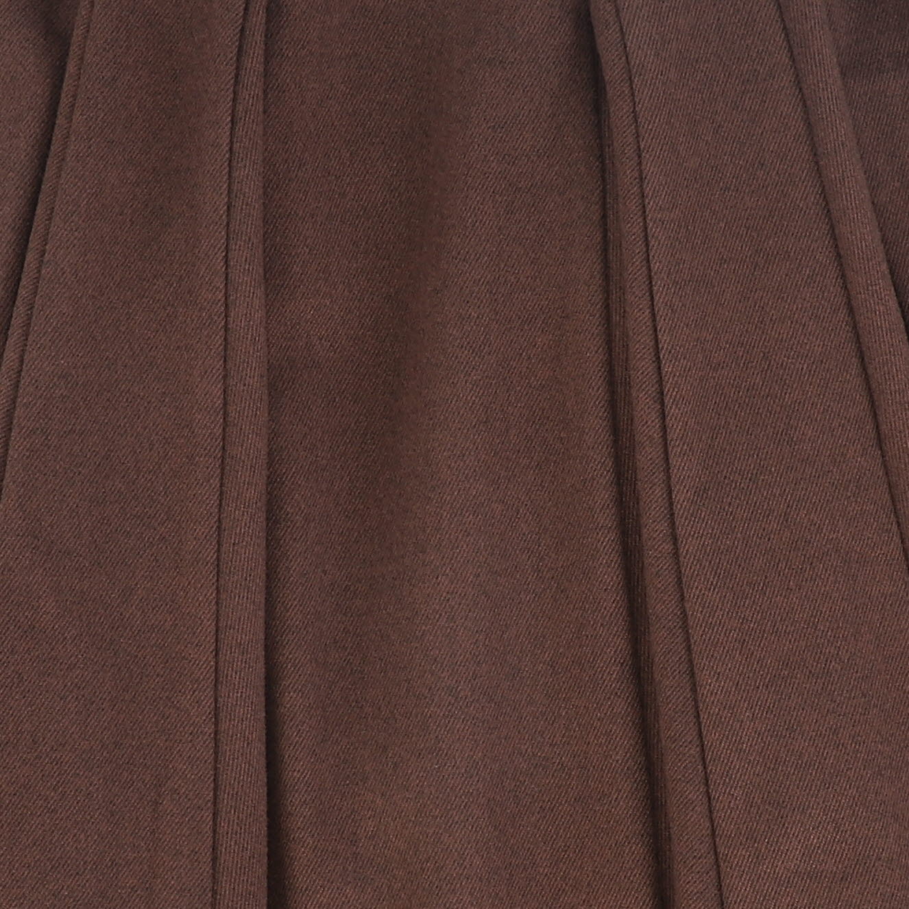 VALENTINA RUST WOOL PANEL SKIRT