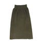 VALENTINA GREEN POUCH KNIT SKIRT
