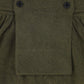 VALENTINA GREEN POUCH KNIT SKIRT