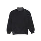 VALENTINA BLACK STRIPED TURTLENECK SWEATSHIRT
