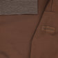 VALENTINA BROWN STRIPED TURTLENECK SWEATSHIRT