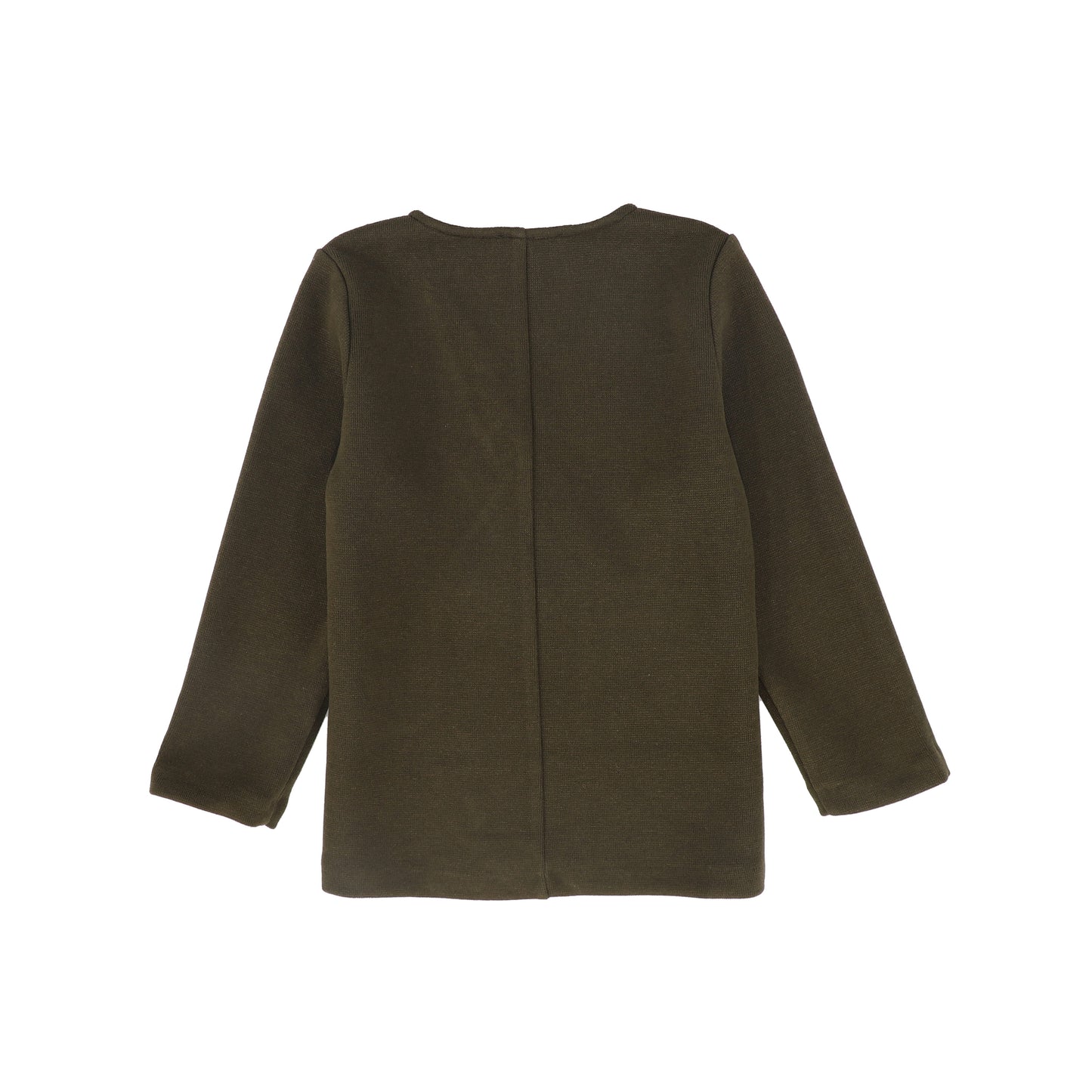 LE BOURDON OLIVE STRETCH DOUBLE BREASTED BLAZER