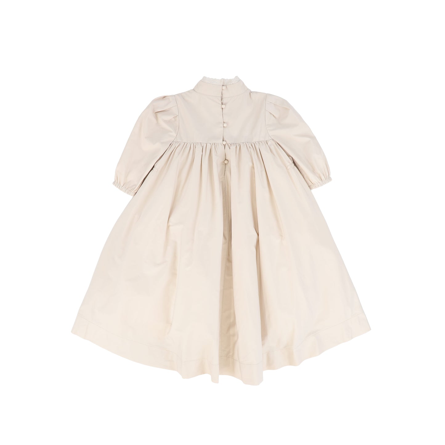FRANCESCA GUILIANO PINK TAFFETA LACE V DESIGN DRESS