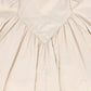 FRANCESCA GUILIANO PINK TAFFETA LACE V DESIGN DRESS