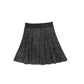 CABANA BLACK MINERAL WASH PANEL SKIRT [FINAL SALE]
