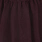 BAMBOO BURGUNDY FLARE KNIT SKIRT