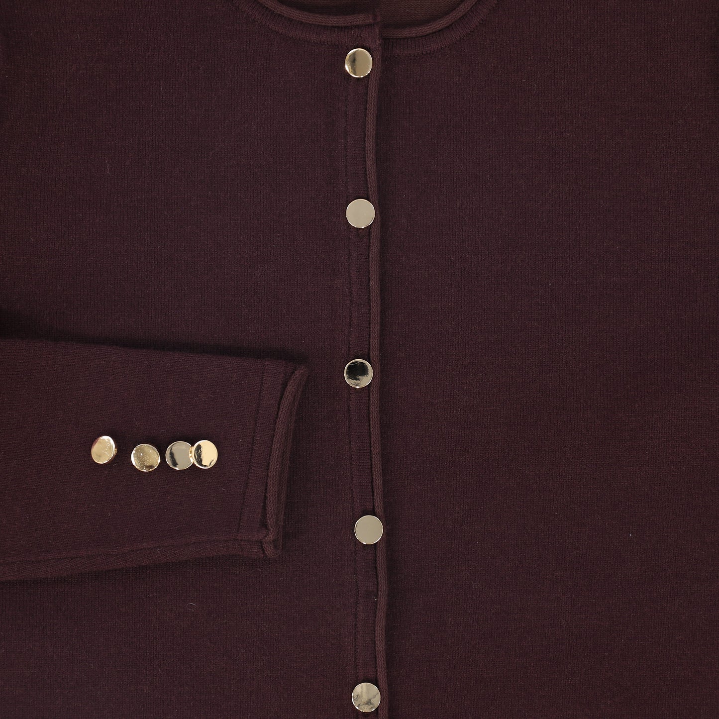 BAMBOO BURGUNDY KNIT SLIT POCKET BLAZER
